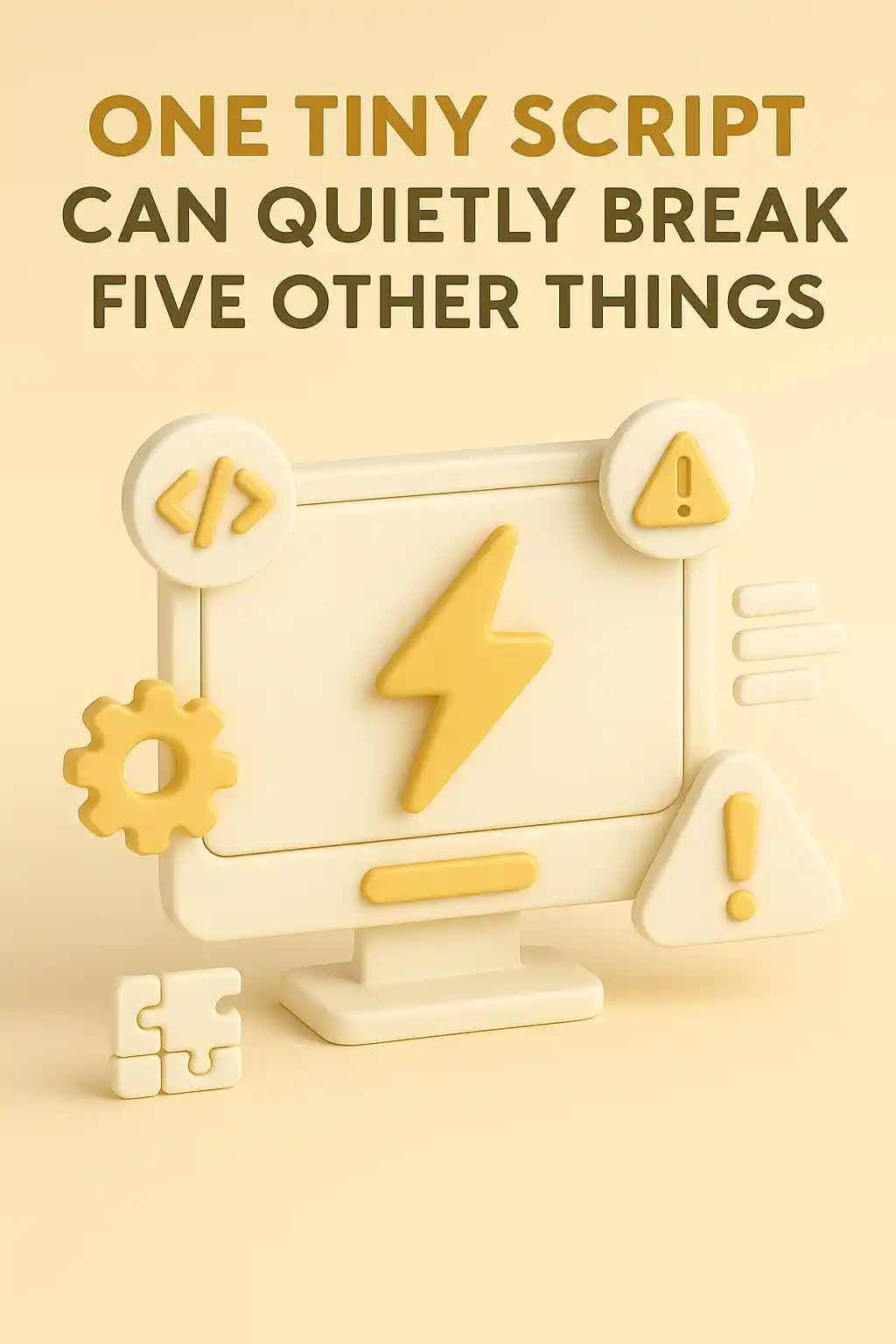 Visual representation of code dependencies and unintended effects